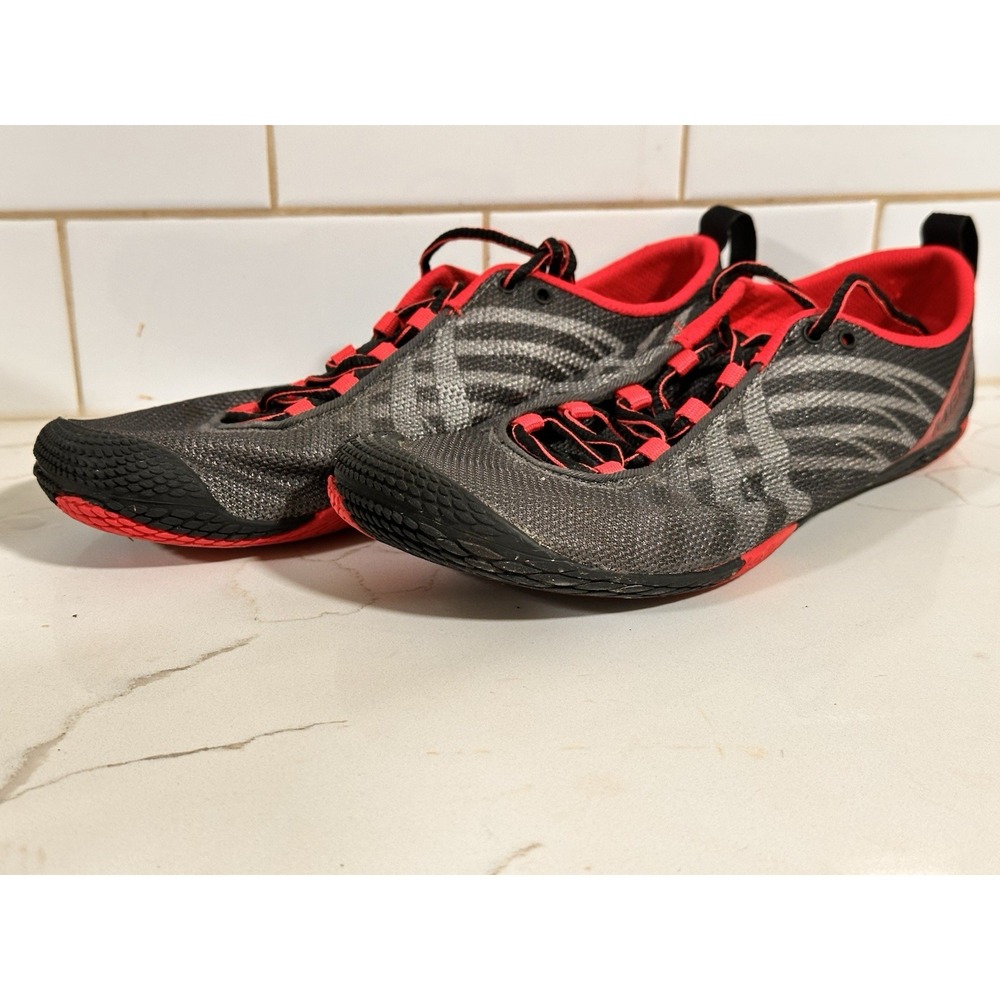 Merrell Vapor Glove 6 Women's Running Shoes Minimalist Vibram, Size 9, GreyPnk